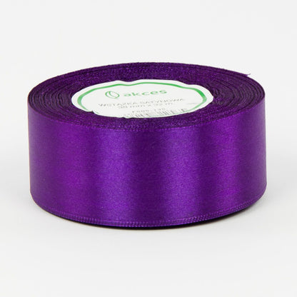 Tumma violetti koristenauha, satiini, 38 mm