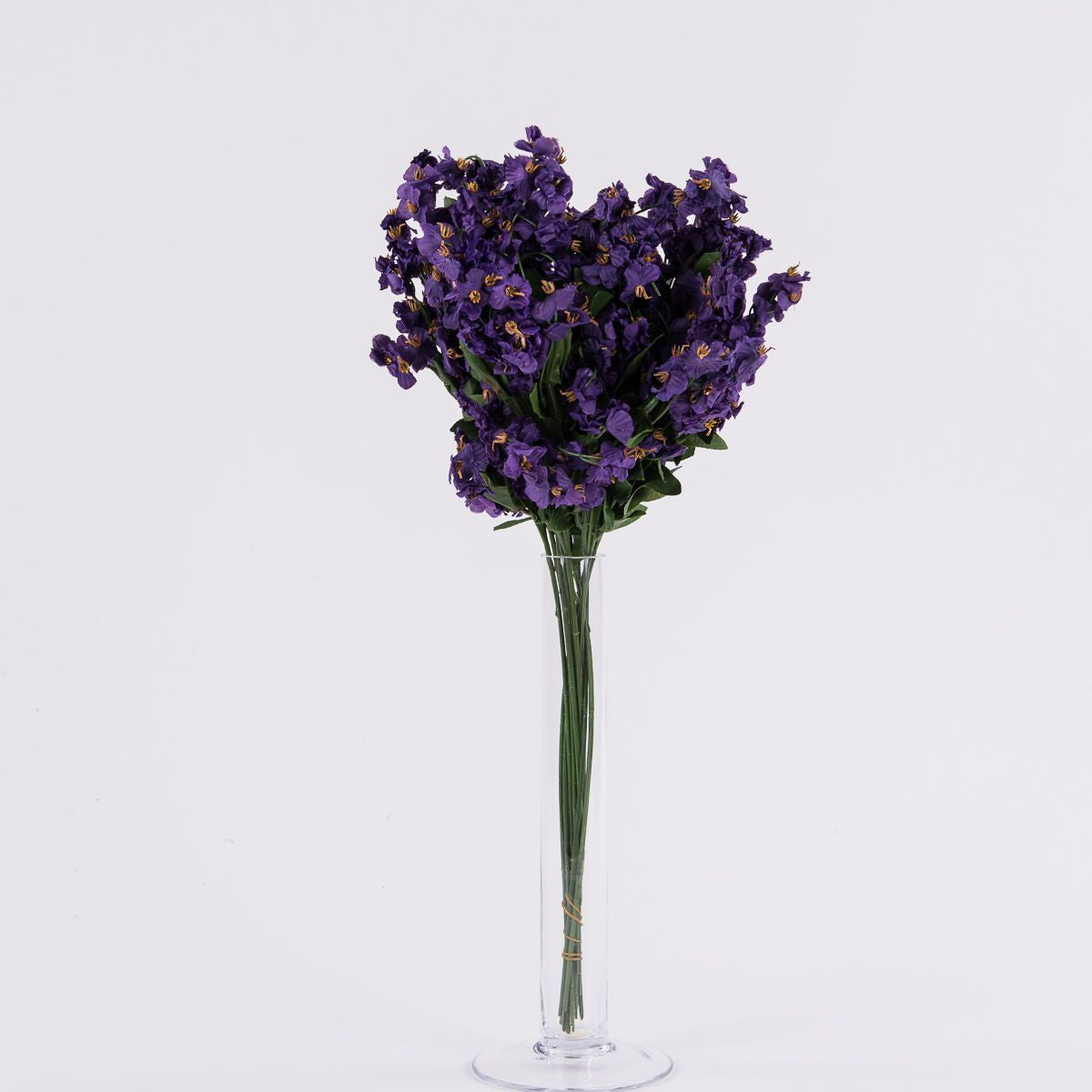 Tumma violetti lemmikki – tekokukka, 12 kpl