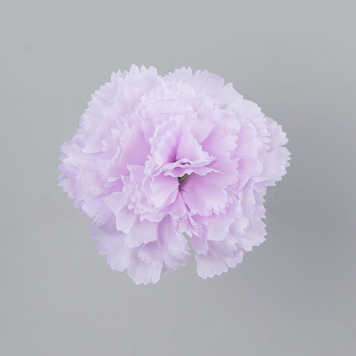 Vaalea liila tekoneilikan kukkapää, 6 cm, 12 kpl