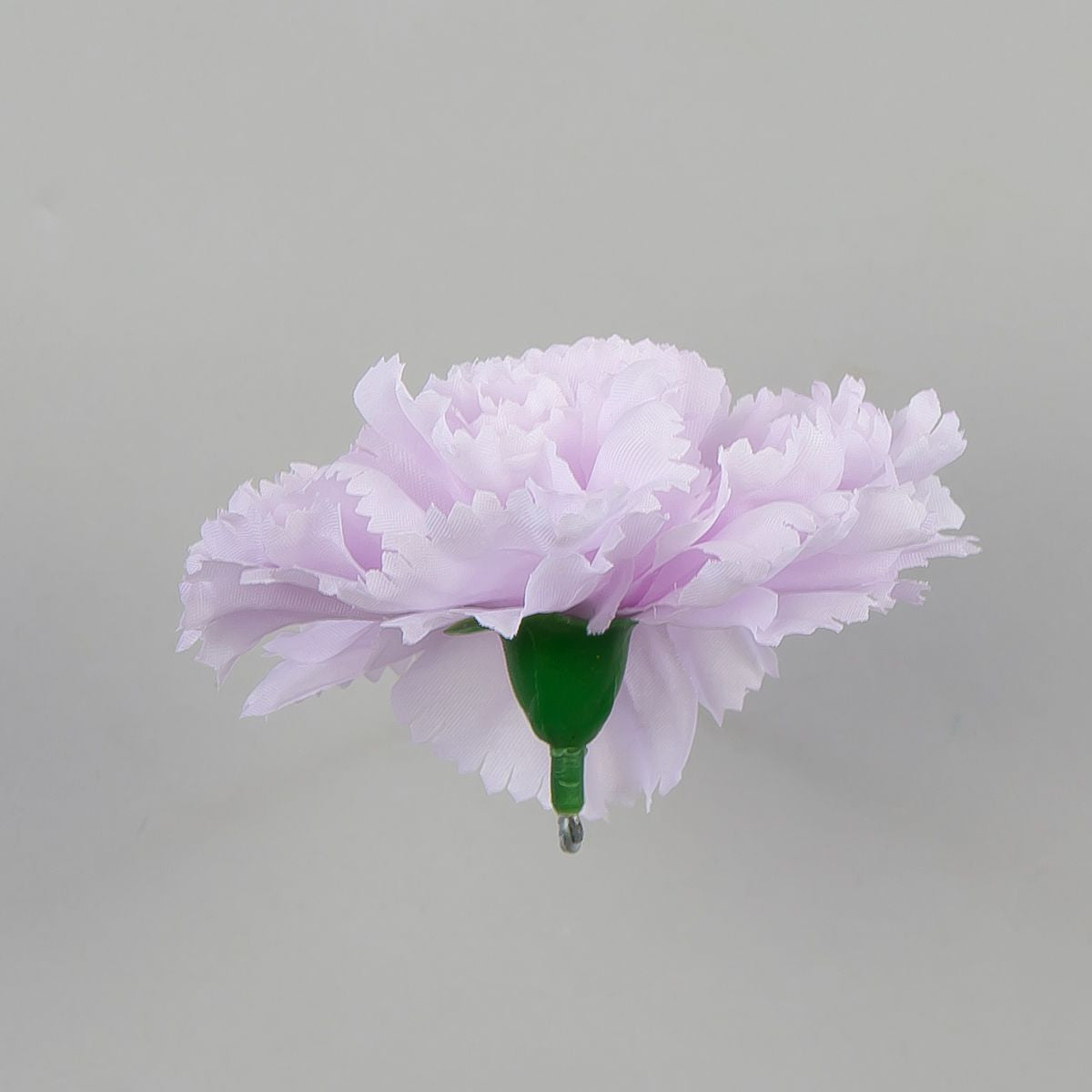 Vaalea liila tekoneilikan kukkapää, 6 cm, 12 kpl