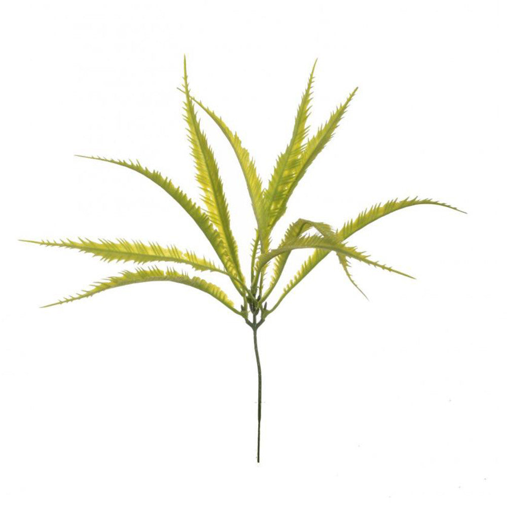 Vaalea vihreä koristeoksa, 30 cm