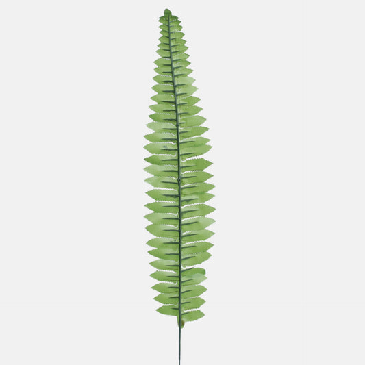 Vaalea vihreä saniainen – tekolehti, 51 cm
