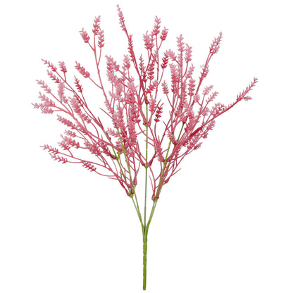 Vaaleanpunainen kanerva – tekokukkakimppu, 33 cm