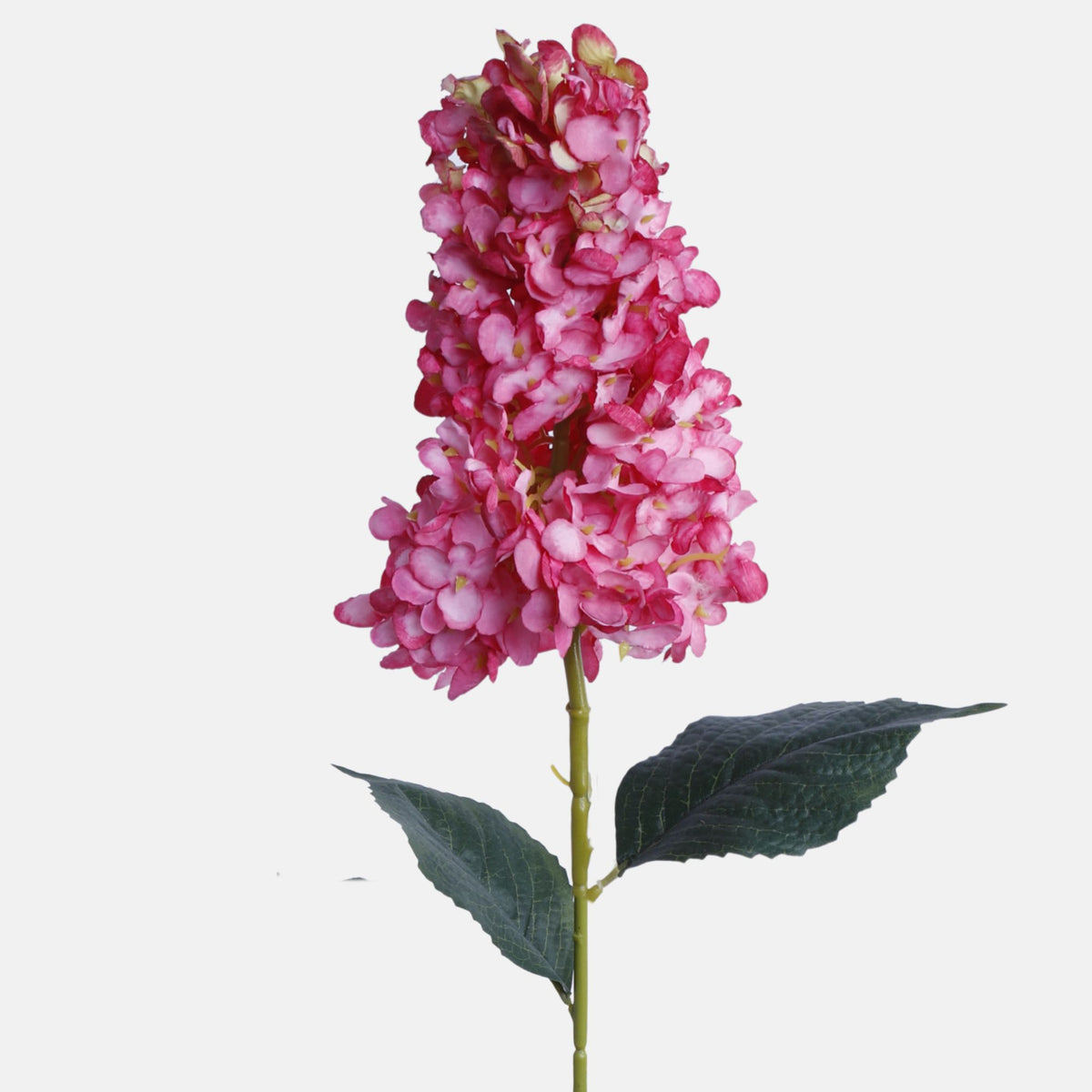 Vaaleanpunainen tekohortensian kukkavarsi, 79 cm