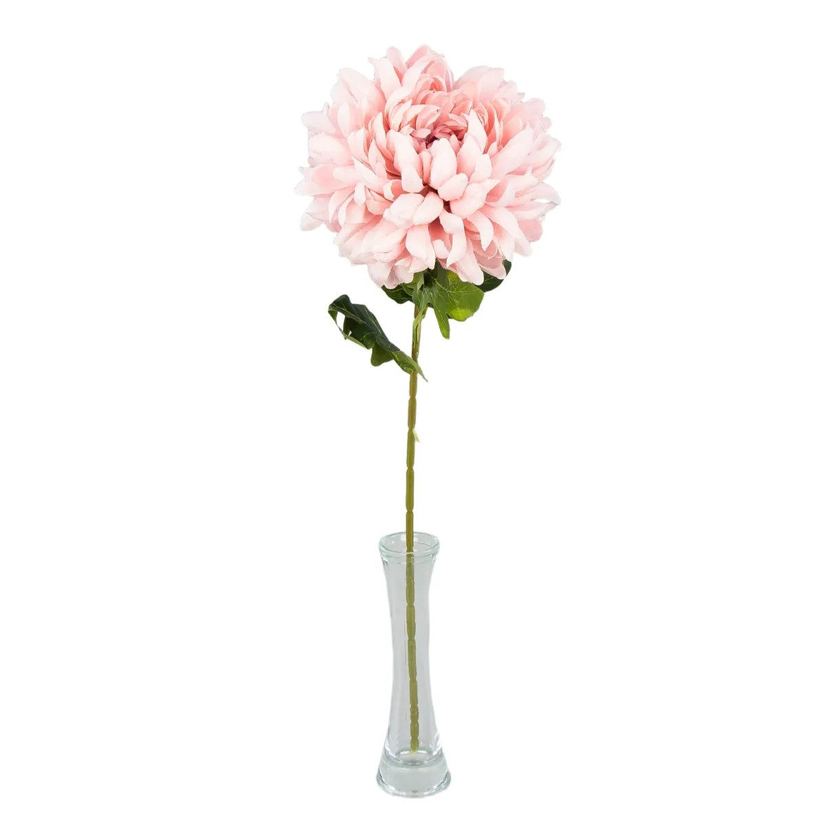 Vaaleanpunainen tekokrysanteemin kukkavarsi, 78 cm