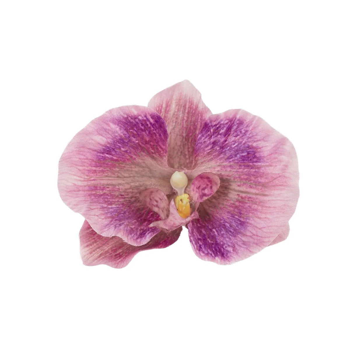 Vaaleanpunainen tekoorkidean kukkapää, 11.5 cm