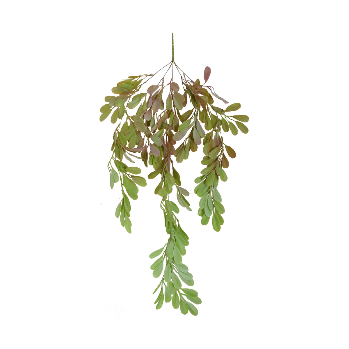 Vaaleanpunainen vihreä tekoköynnös, 80 cm