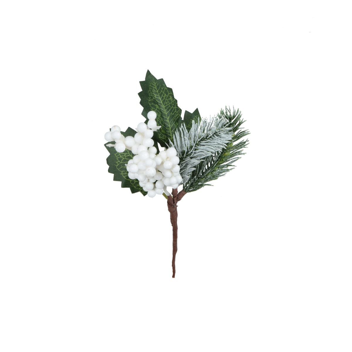Valkoinen joulukoriste, 22 cm
