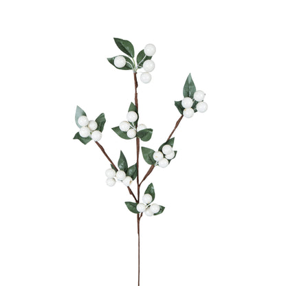 Valkoinen joulukoriste, 67 cm