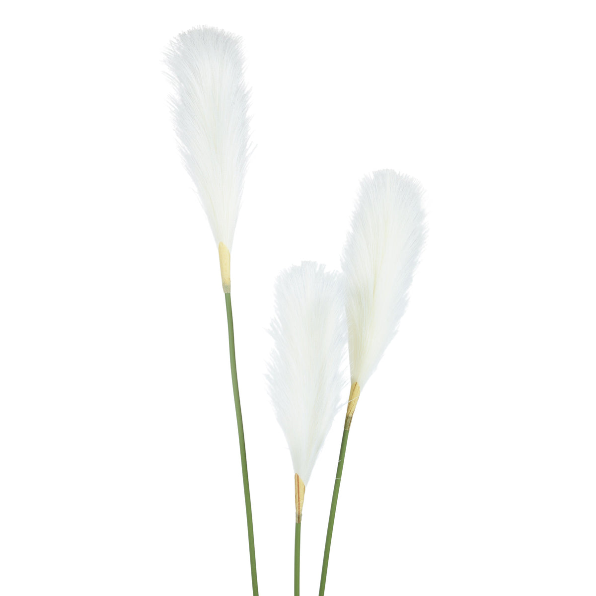 Valkoinen koristeheinä – koristeheinä, 108 cm