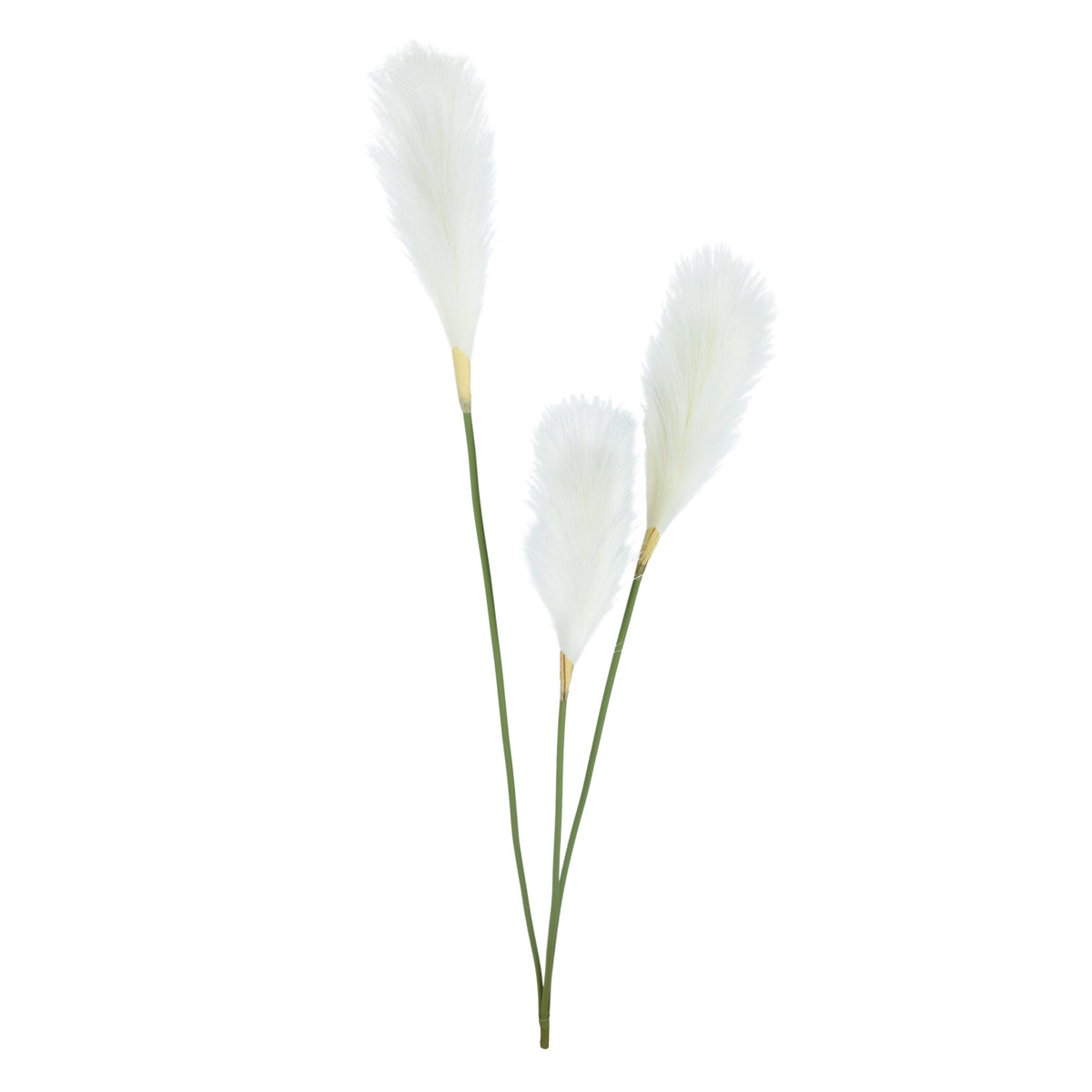 Valkoinen koristeheinä – koristeheinä, 108 cm