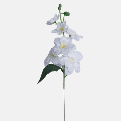 Valkoinen tekokukka, 42 cm