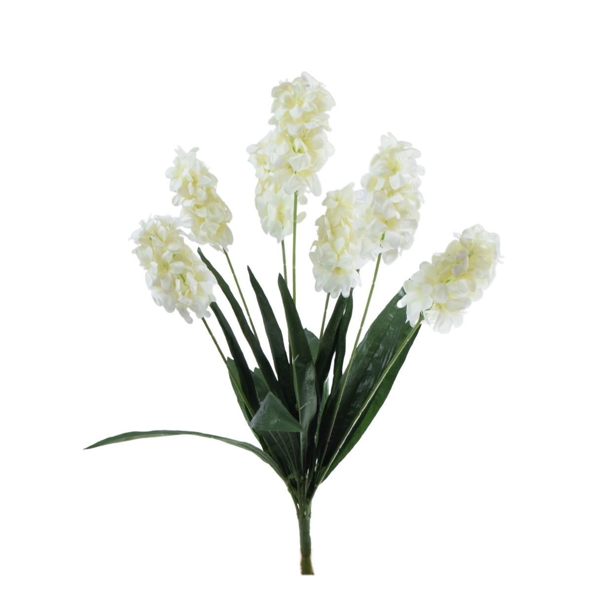 Värilajitelma tekohyasintin kimppu, 63 cm