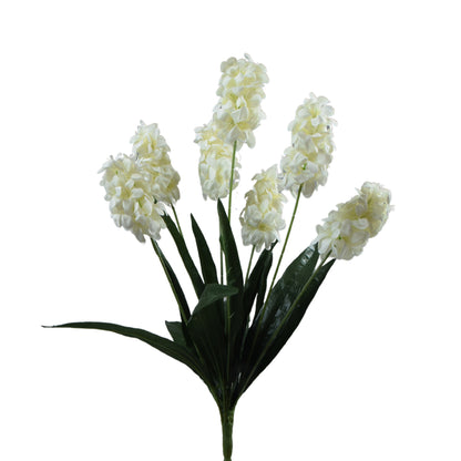 Värilajitelma tekohyasintin kimppu, 63 cm