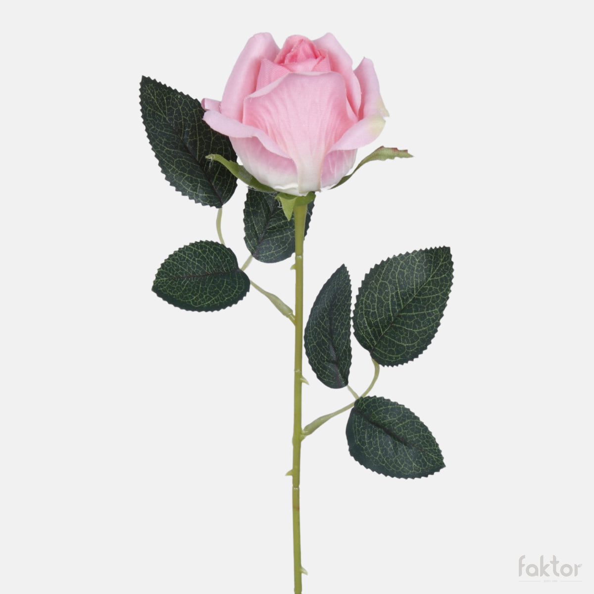 Värilajitelma tekoruusun kukkavarsi, 50 cm
