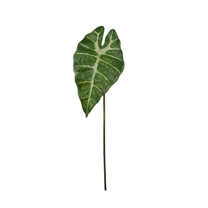 Vihreä alokasia – tekolehti, 60 cm