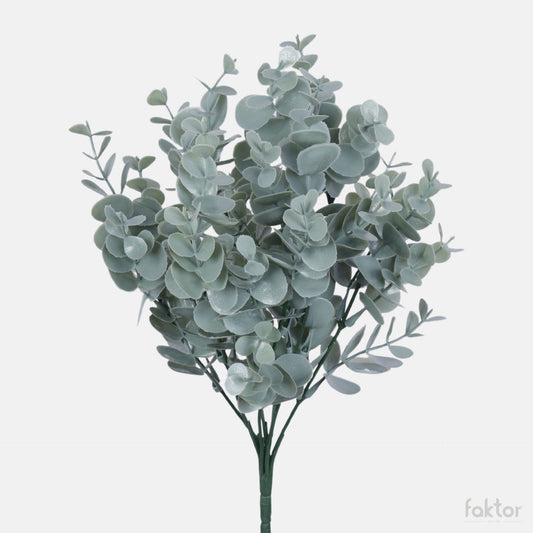 Vihreä eukalyptus – tekokukkakimppu, 34 cm