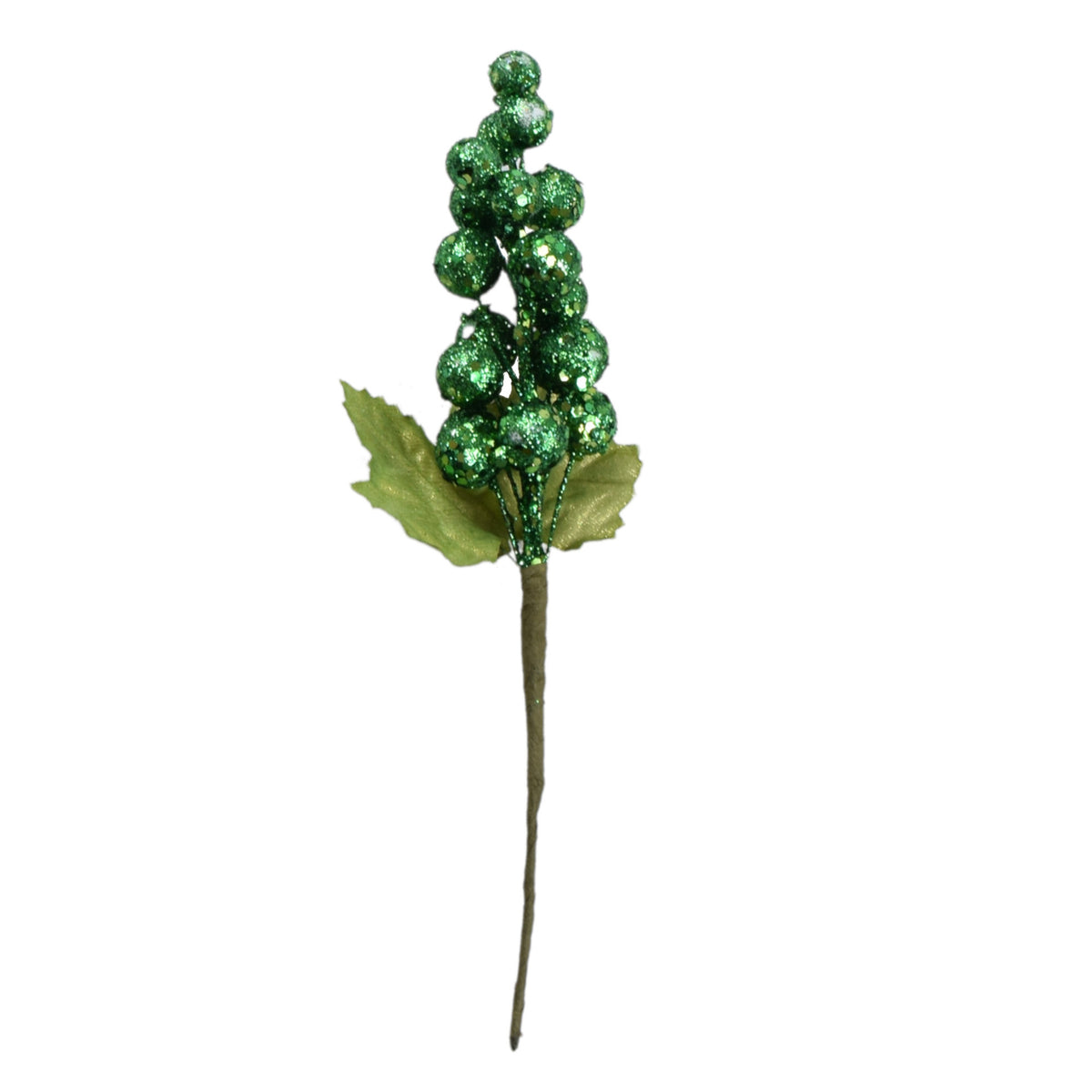 Vihreä joulukoriste, 27 cm