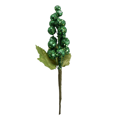 Vihreä joulukoriste, 27 cm