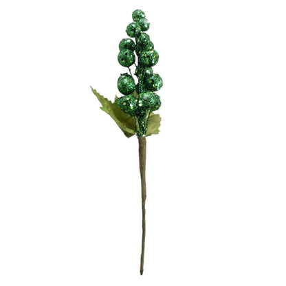 Vihreä joulukoriste, 27 cm