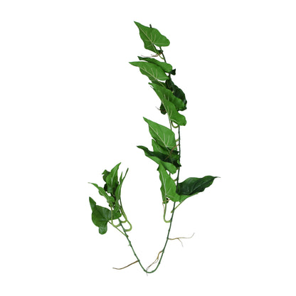 Vihreä kalla – tekoköynnös, kumipinta, 128 cm