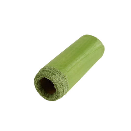 Vihreä koristenauha, 12 cm
