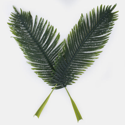 Vihreä palmu – tekolehti, 33 cm
