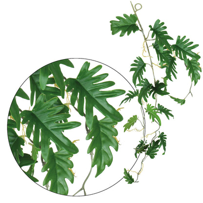 Vihreä peikonlehti – tekoköynnös, 105 cm