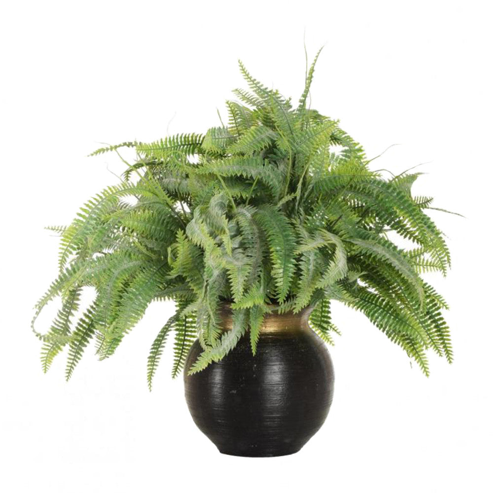 Vihreä saniainen – koristeoksa, 43 cm