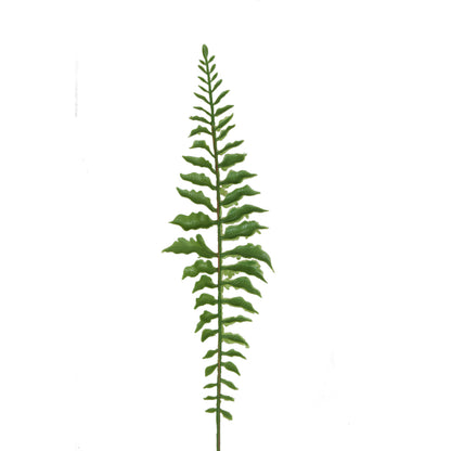 Vihreä saniainen – tekolehti, 42 cm