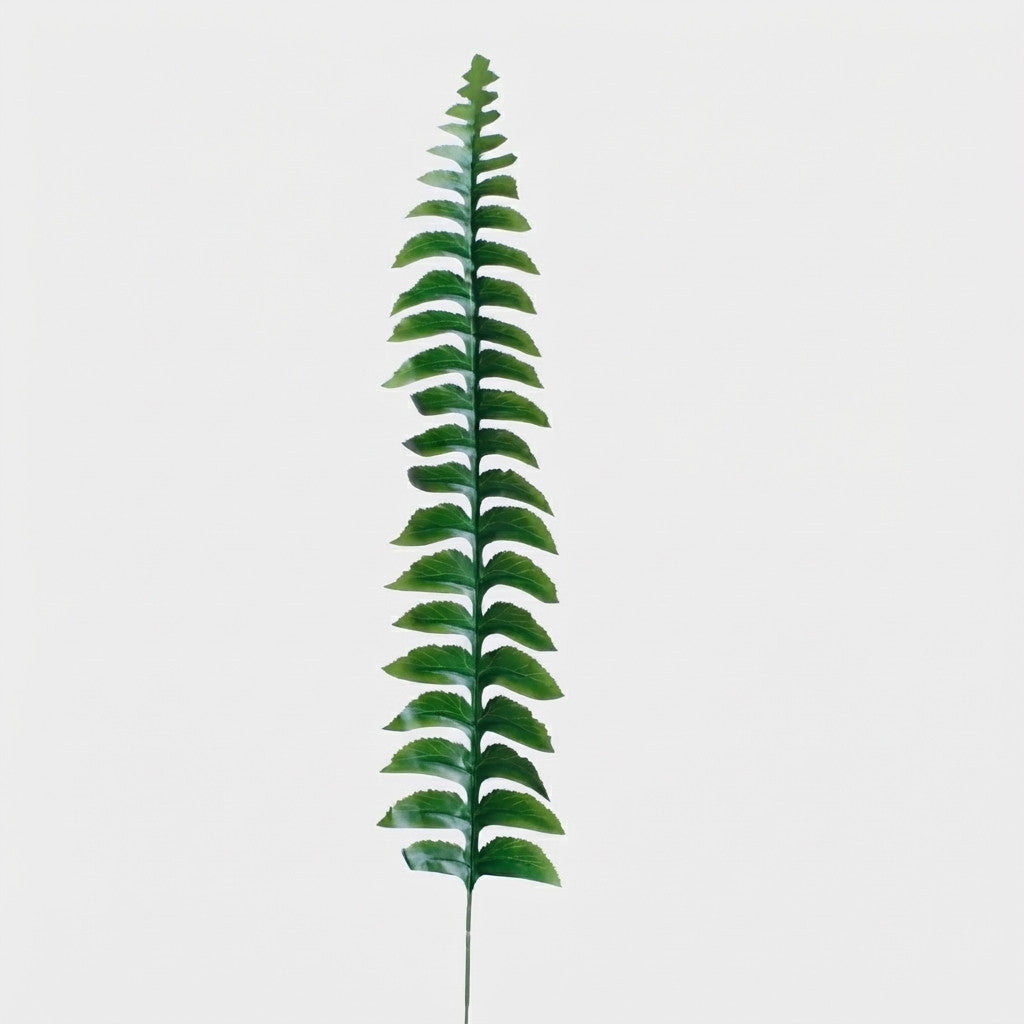 Vihreä saniainen – tekolehti, 57 cm