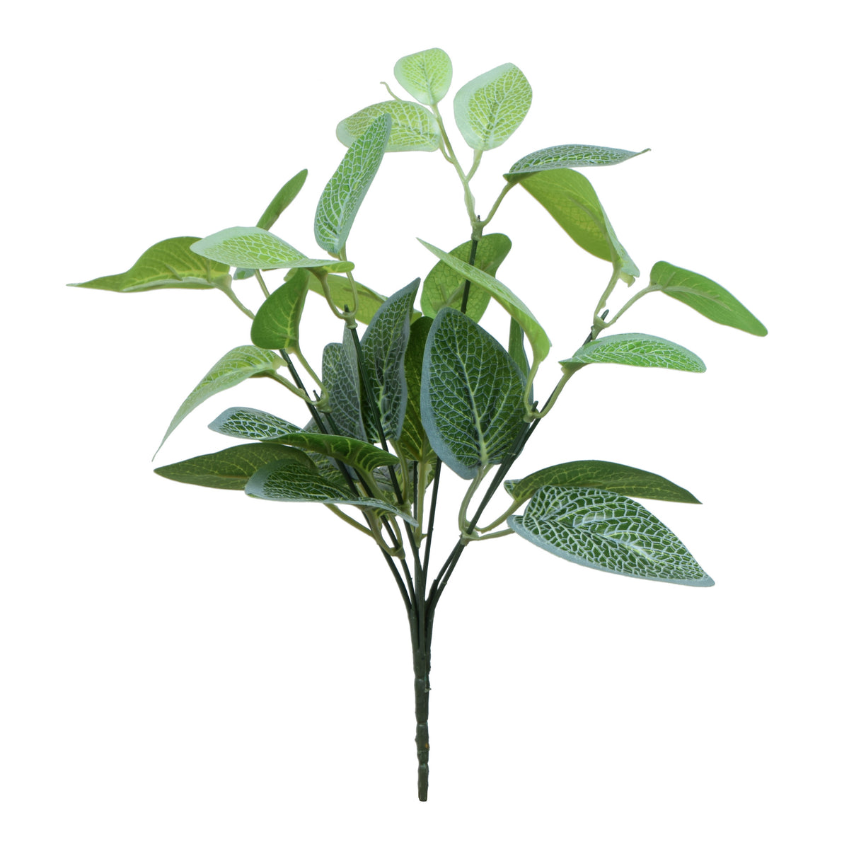 Vihreä tekokukkakimppu, 36 cm