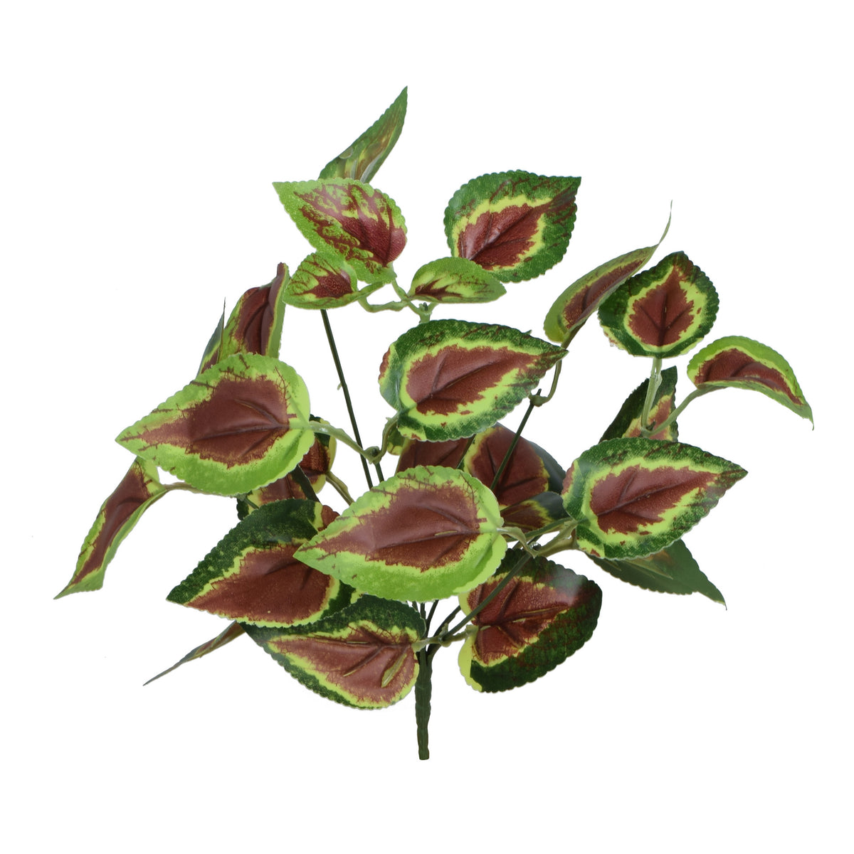 Vihreä tekokukkakimppu, 37 cm