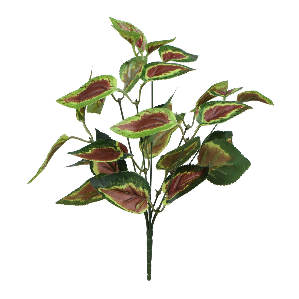 Vihreä tekokukkakimppu, 37 cm
