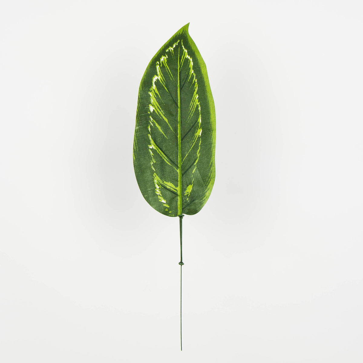 Vihreä tekolehti, 48 cm, 12 kpl