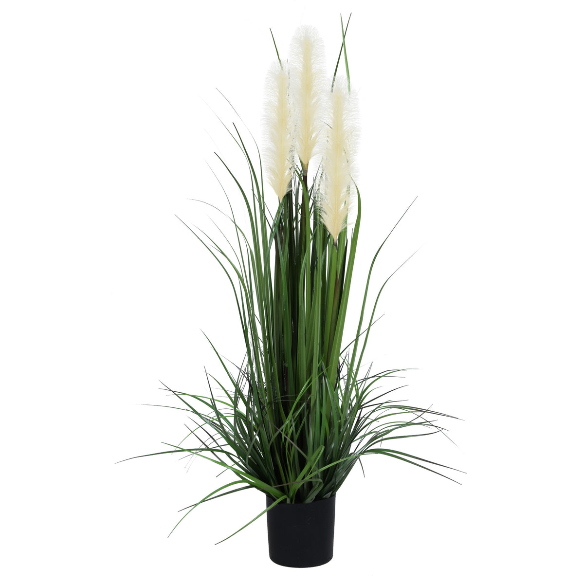 Vihreä/valkoinen koristeheinä – koristeheinä, 90 cm