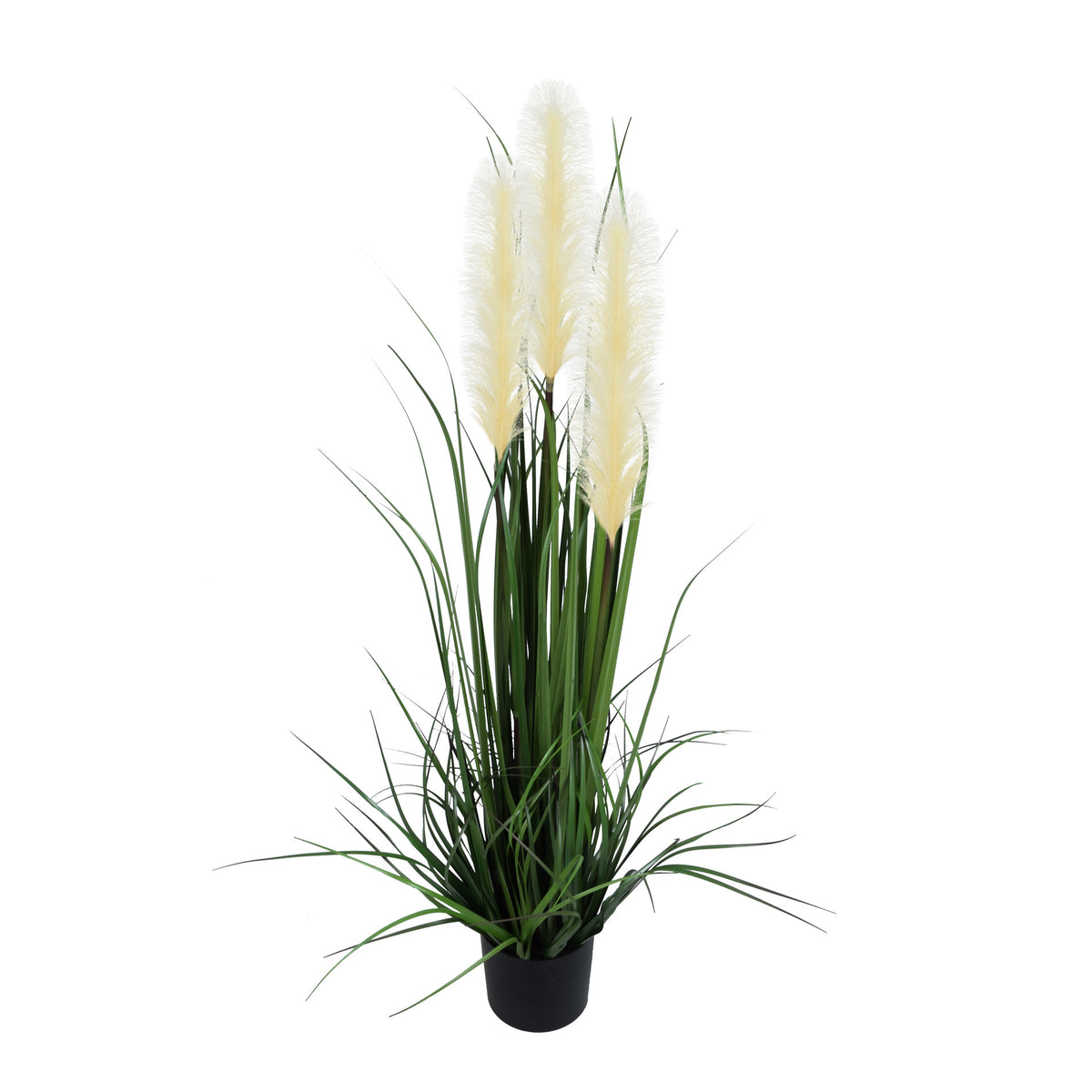 Vihreä/valkoinen koristeheinä – koristeheinä, 90 cm