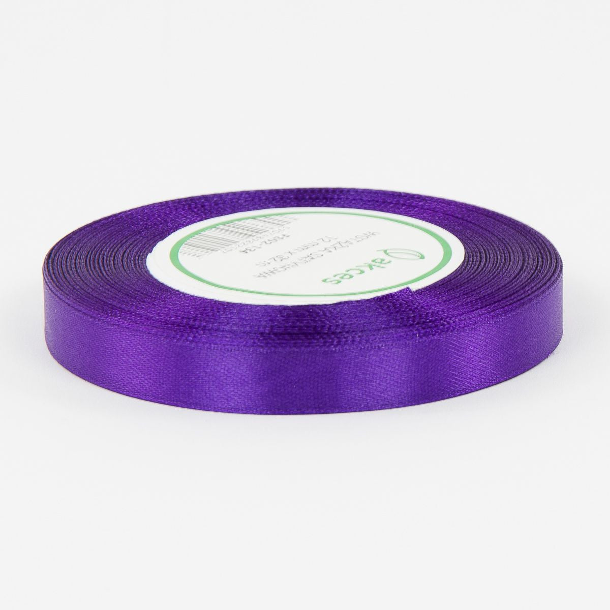 Violetti koristenauha, satiini, 12 mm