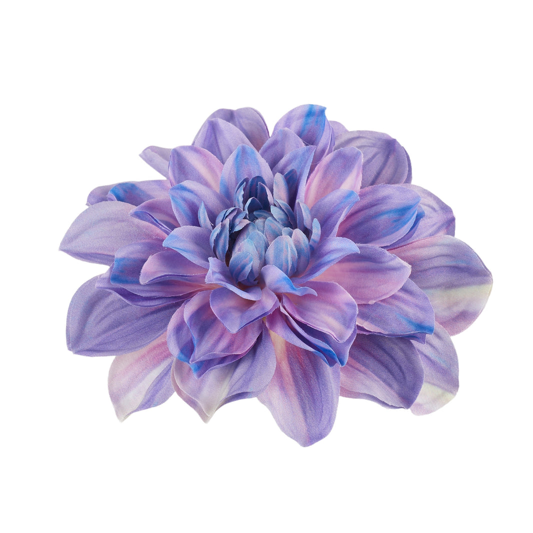 Violetti tekodaalian kukkapää, 14 cm