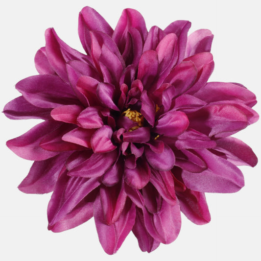 Violetti tekodaalian kukkapää, 16 cm