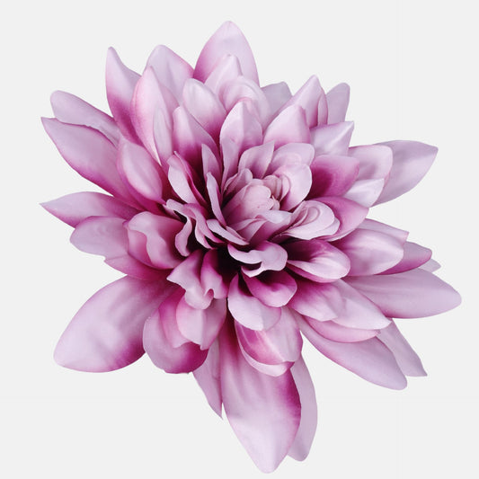 Violetti tekodaalian kukkapää, 27 cm