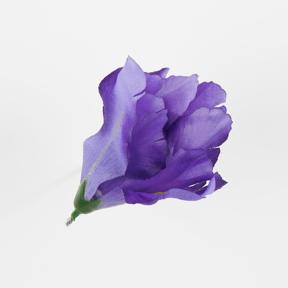 Violetti tekoiiriksen kukkapää, 8 cm, 12 kpl