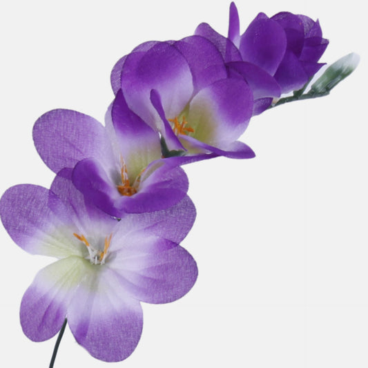 Violetti tekokukkapää, 15 cm