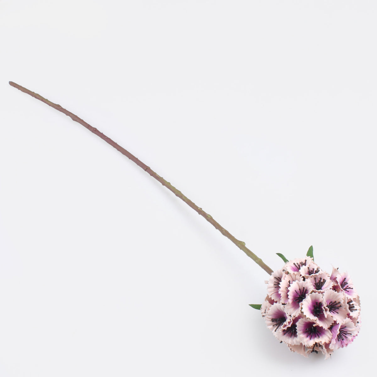 Violetti tekoneilikan kimppu, 58 cm