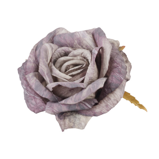 Violetti tekoruusun kukkapää, 11 cm