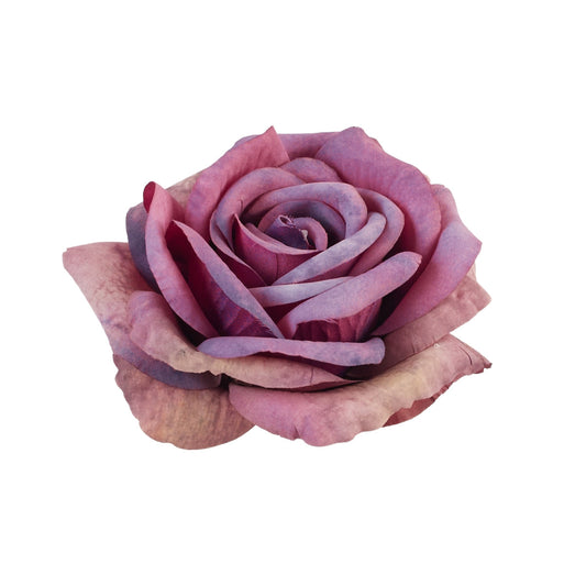 Violetti tekoruusun kukkapää, 7 cm