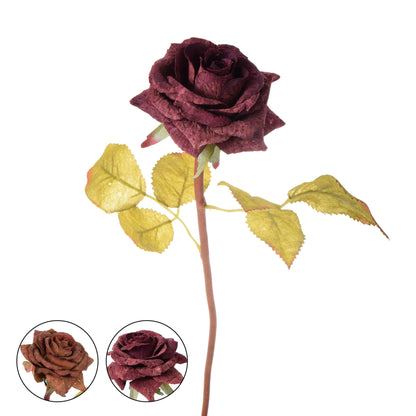 Violetti tekoruusun kukkavarsi, 45 cm