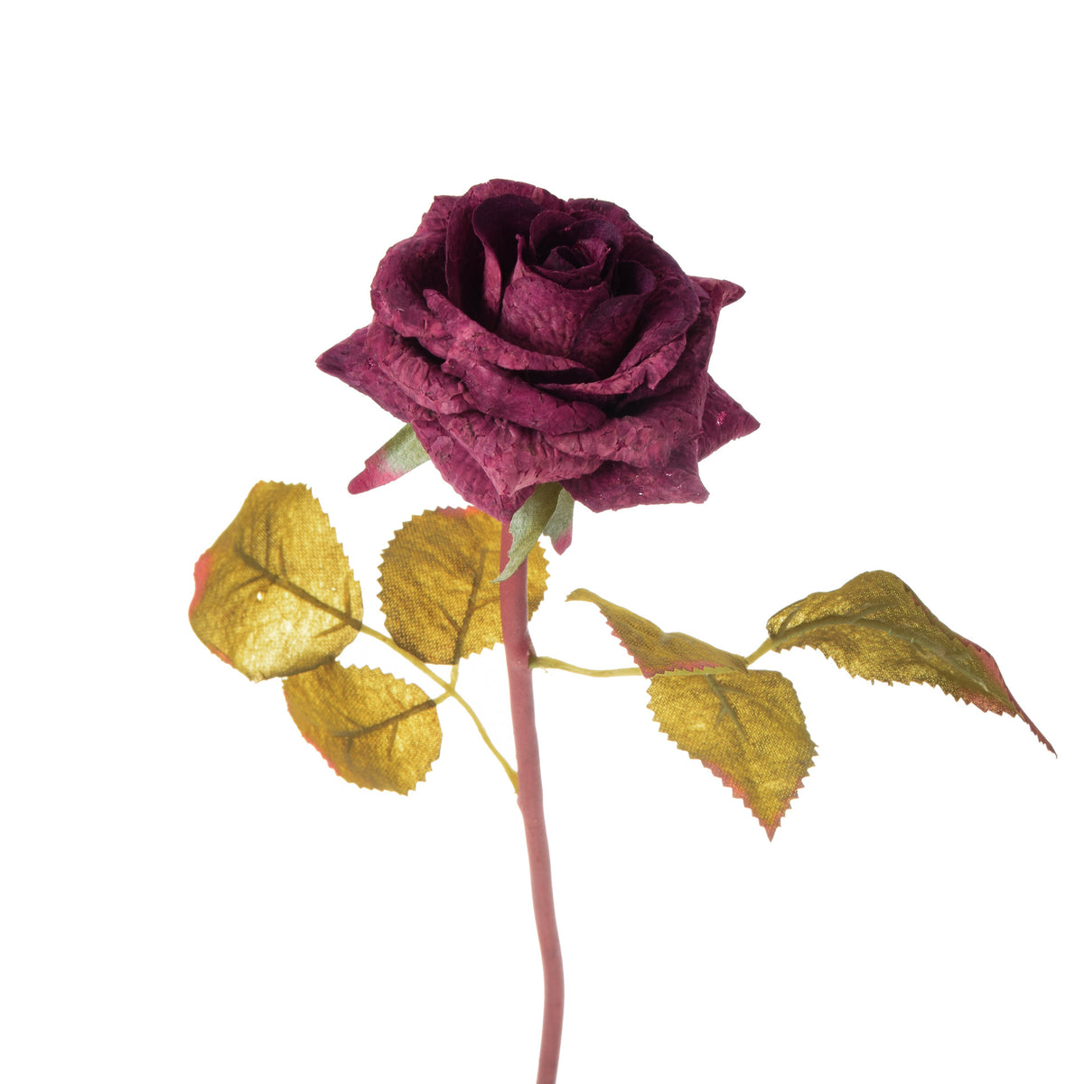 Violetti tekoruusun kukkavarsi, 45 cm