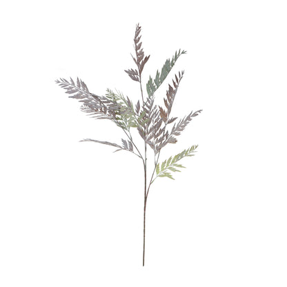 Violetti/vihreä saniainen – tekoköynnös, 98 cm