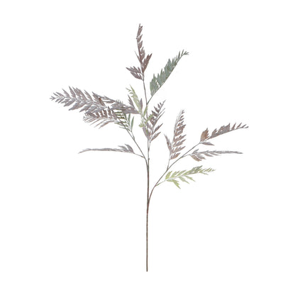 Violetti/vihreä saniainen – tekoköynnös, 98 cm